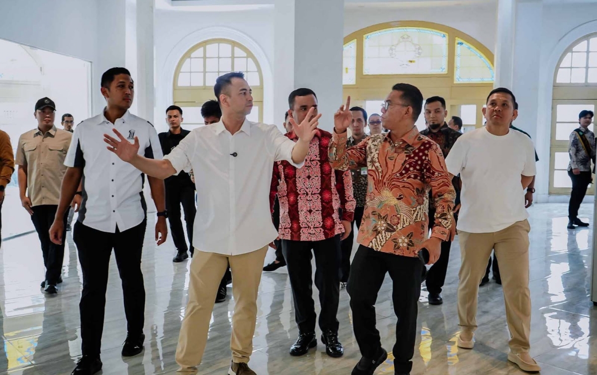 Raffi Ahmad Terpukau Warenhuis, Siap Dorong Kolaborasi Kreatif di Kota Medan