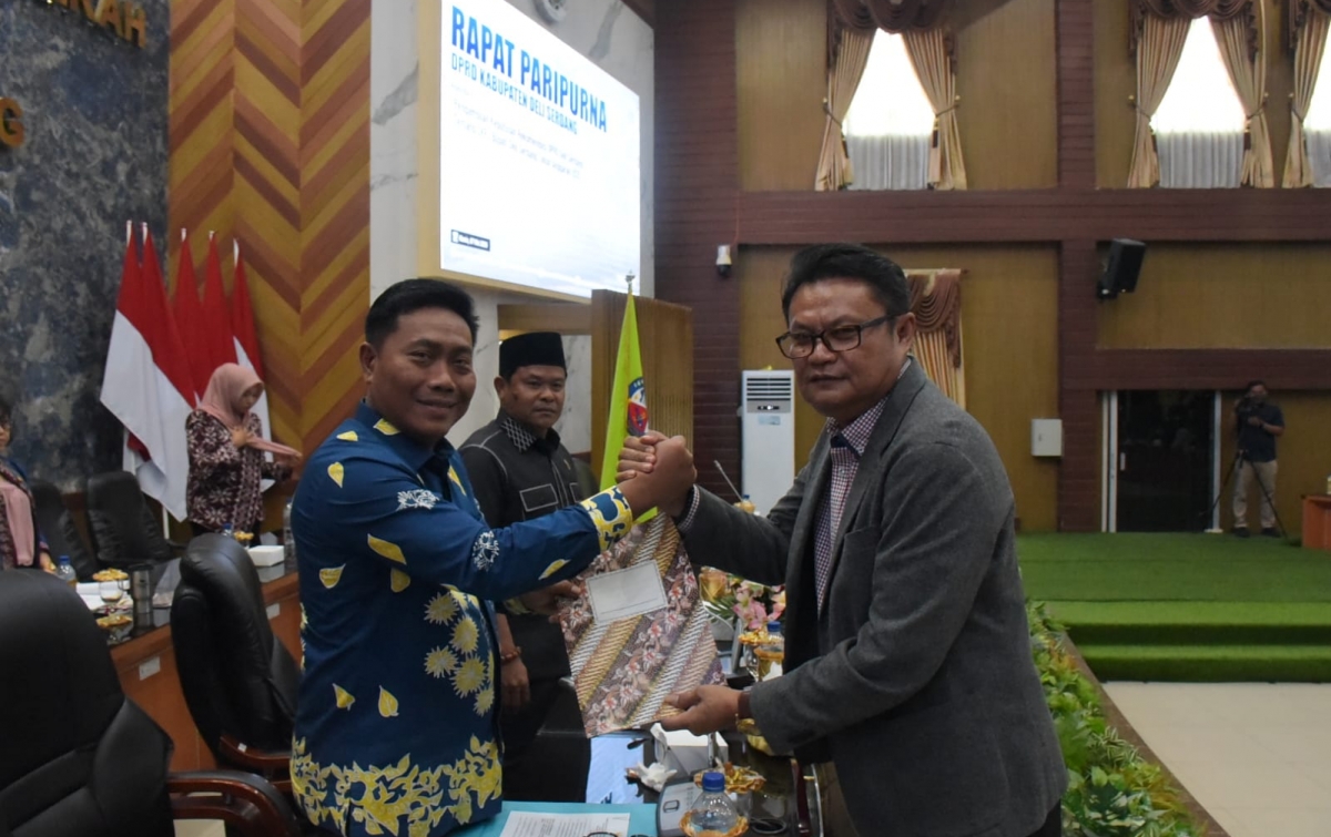 DPRD Setujui LKPJ Bupati Deli Serdang TA 2025, Wabup Akui Masih Ada Kekurangan dalam Pelaksanaan Pemerintahan