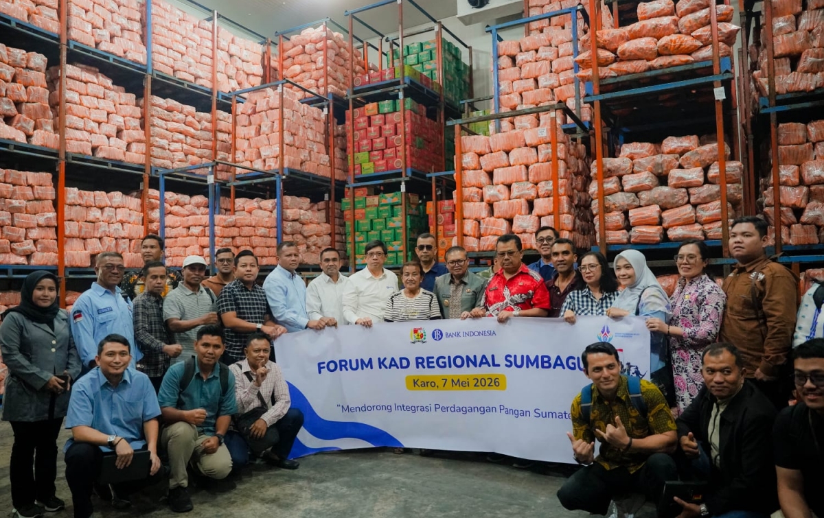 Gelar Forum KAD Regional Sumbagut 2026, BI Sumut Perkuat Integrasi Perdagangan Pangan