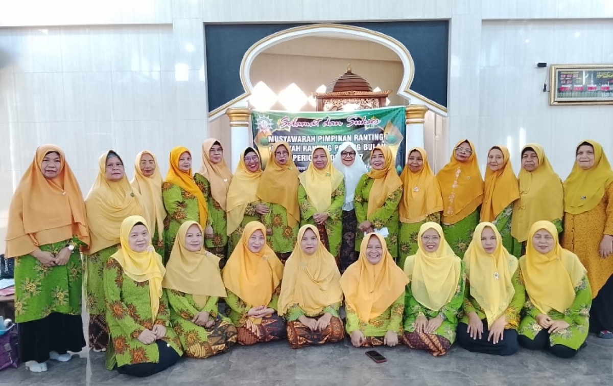 Muspimran I Aisyiyah Padang Bulan, PC A Tanjung Sari: Forum Strategis Mengevaluasi Program dan Merumuskan Kebijakan Organisasi