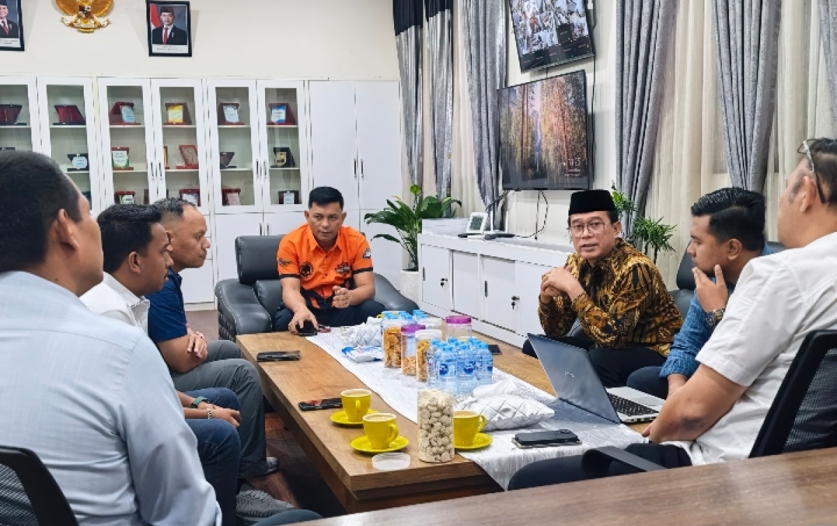 Anggota DPD RI Penrad Siagian Beberkan Sejumlah Kasus Masyarakat di Hadapan Polda Sumut