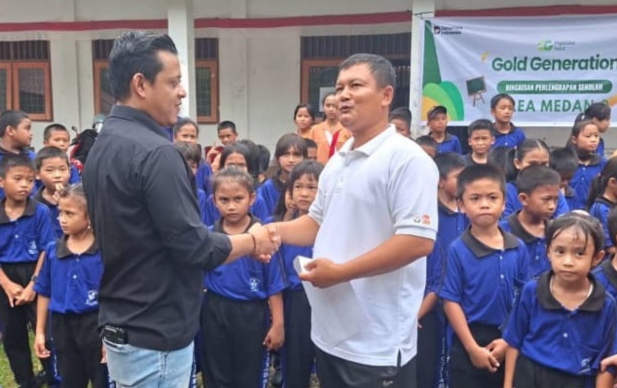 Senyum Siswa Nias Utara: Pegadaian Kirim Pesan Semangat Lewat Program Gold Generation
