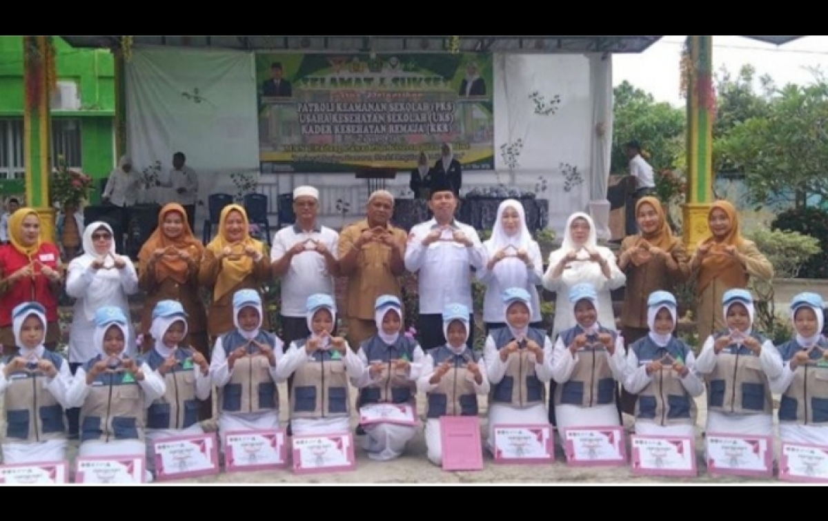 PKS, UKS dan KKR MAN 1 Palas Dilantik