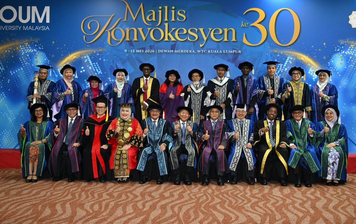 Rektor UDI Kembali Dikukuhkan sebagai Profesor Adjunct di Open University Malaysia