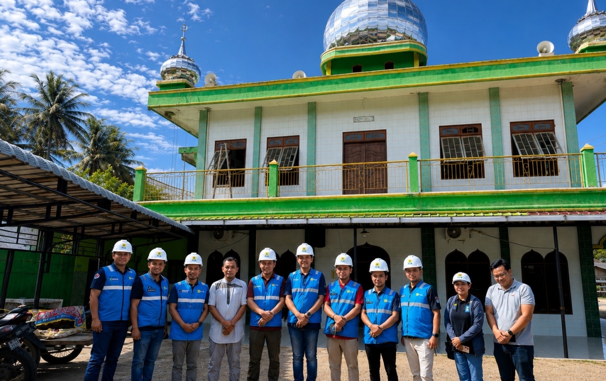 Energi Kebaikan PLN: Air Bersih Kini Mengalir di Masjid Al Hikmah dan Panti Asuhan Namira