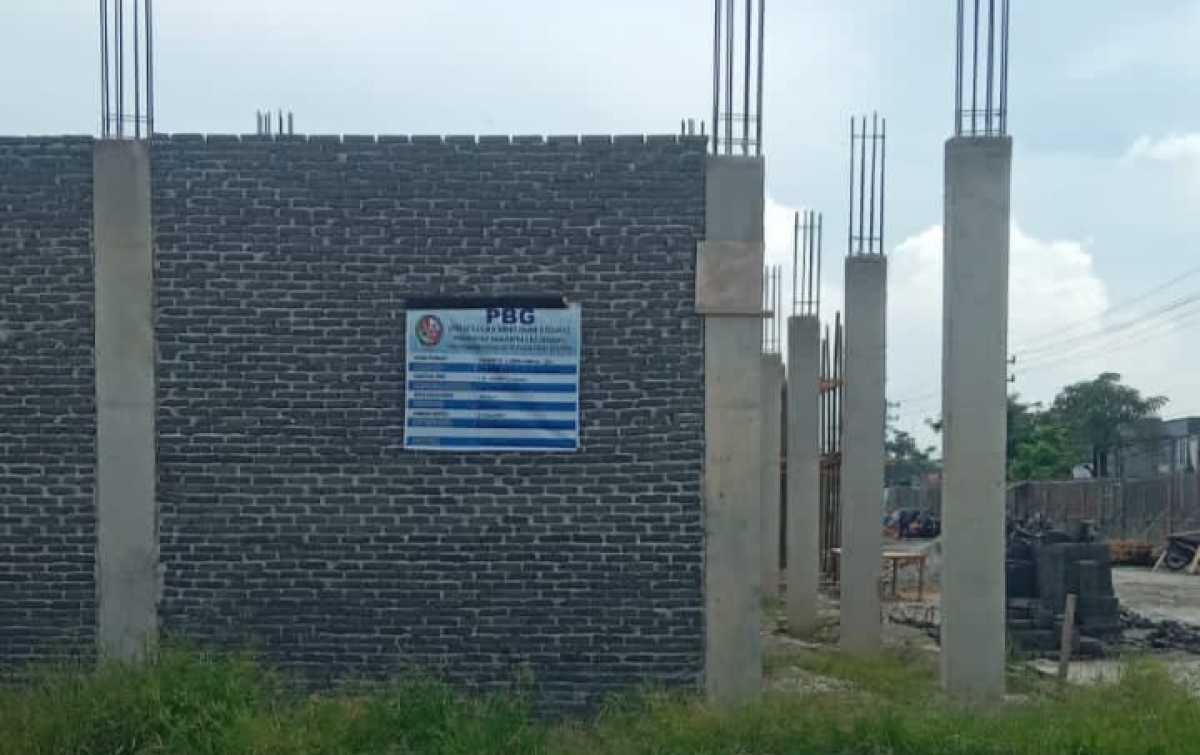 PBG Sudah Diterbitkan, Pekerja Pembangunan Ruko CBD Helvetia Riang Bisa Bekerja Kembali