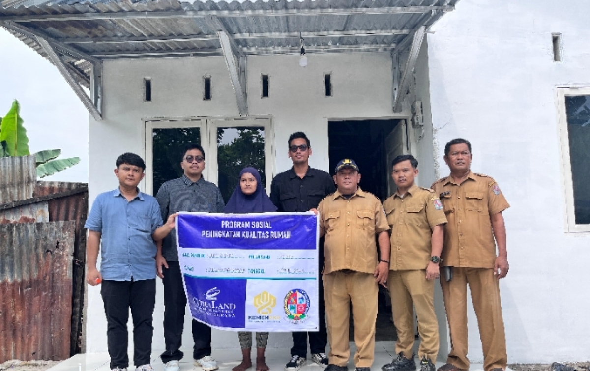 RTLH Warga Kurang Mampu Dibedah CitraLand