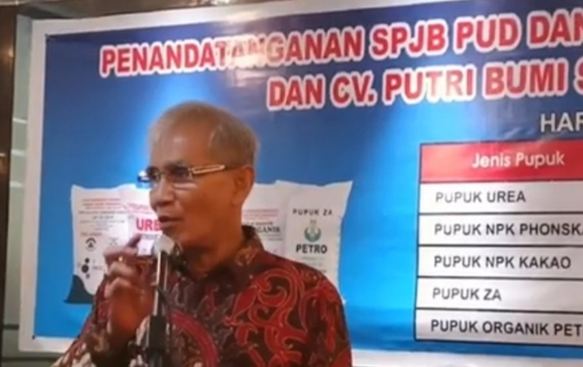 Diduga Alihkan 70 Ton Pupuk Subsidi, Distributor Bongkar Motif Pendemo di Kantor Bupati Langkat