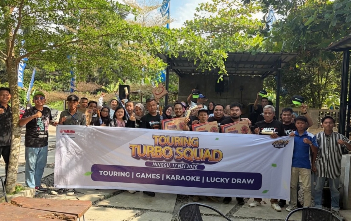 Keseruan Touring Komunitas MAXI Yamaha Series, Pembuktian Kecanggihan Fitur Y-Shift