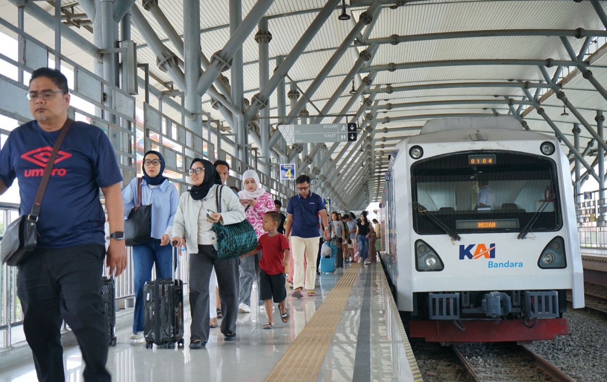 Sambut Libur Idul Adha 2026, KAI Bandara Sumatera Utara Sediakan 107 Ribu Kursi