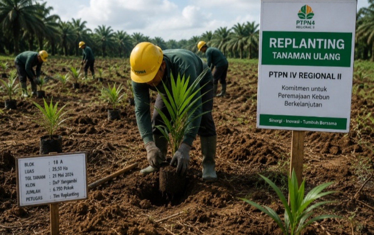 Danantara Diminta Awasi Proses Proyek Replanting PTPN IV Regional II