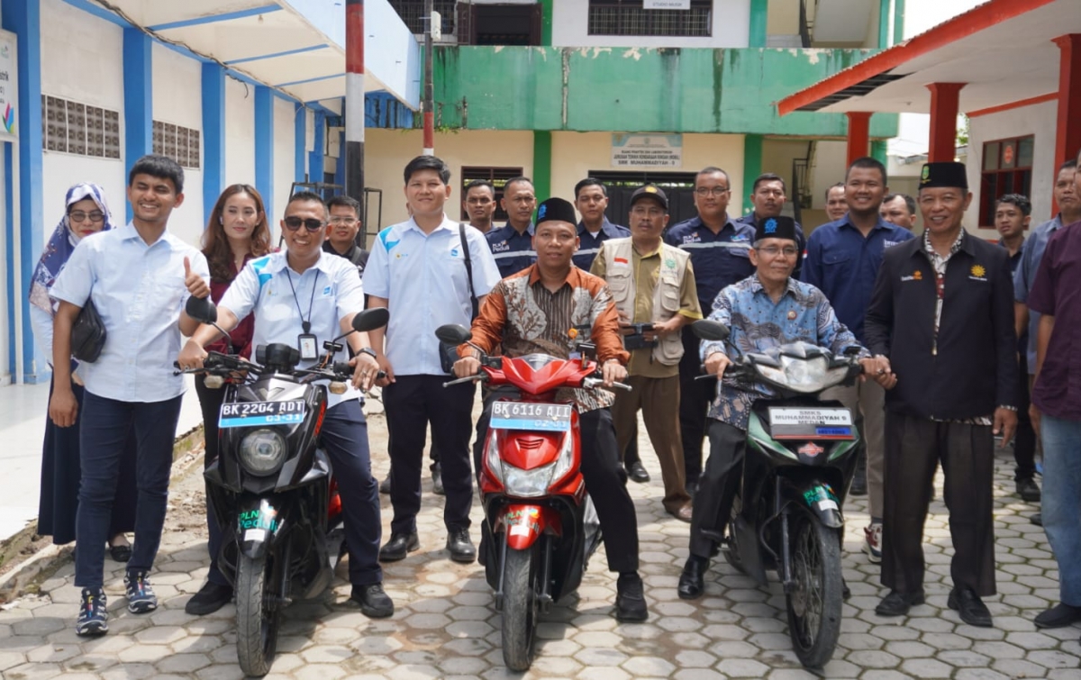 PLN UID Sumut Dorong Transisi Energi Lewat Pelatihan Konversi Motor Listrik di SMK