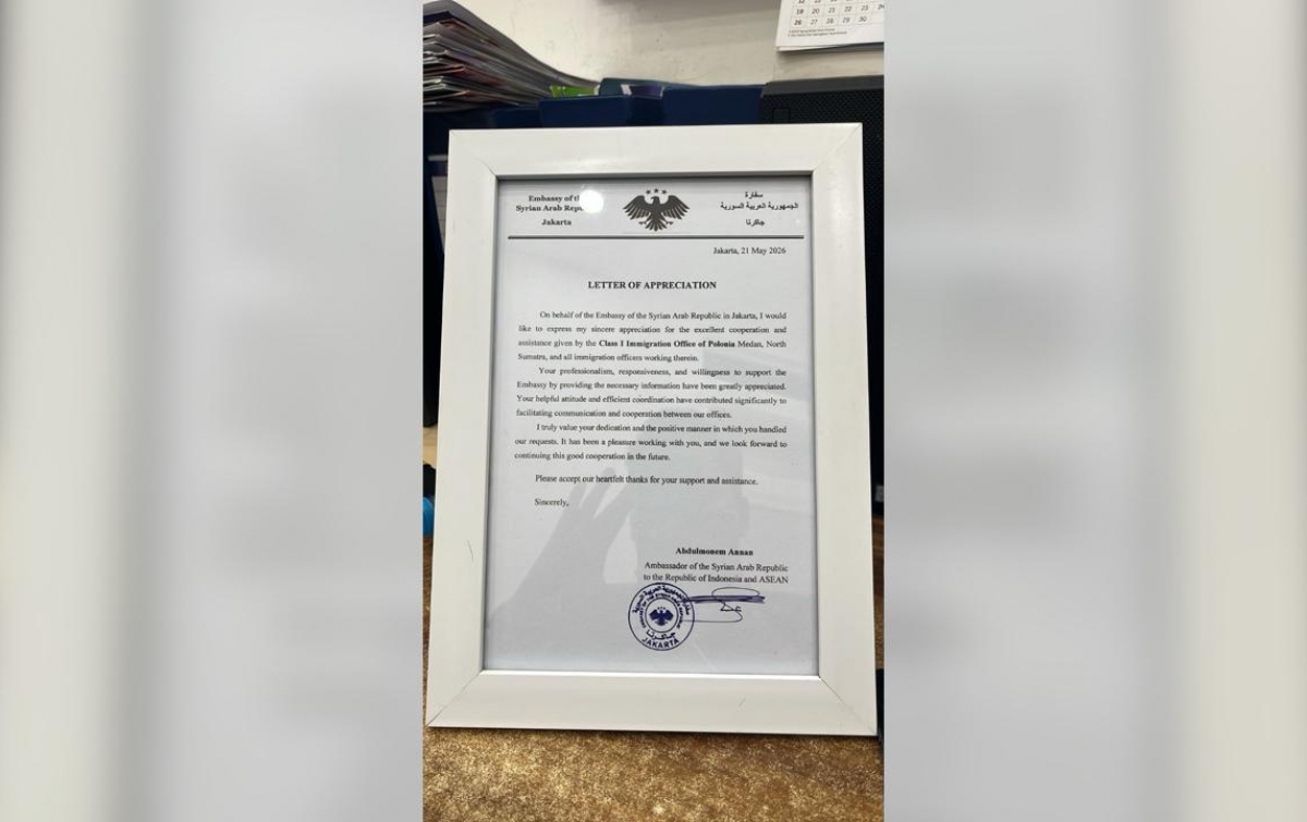 Kinerja Apik Imigrasi Polonia Tuai Pujian Kedubes Suriah