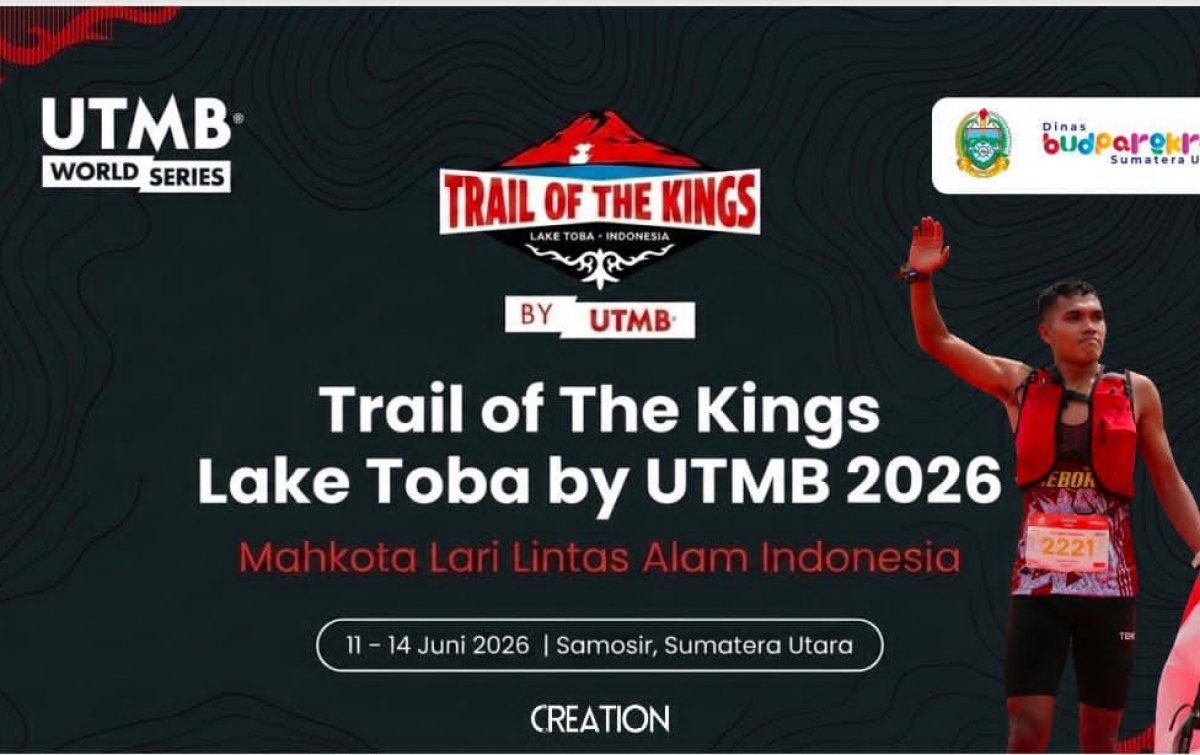 Trail of The Kings Lake Toba by UTMB 2026 Siap Digelar di Samosir, Diikuti 1.000 Pelari dari 34 Negara
