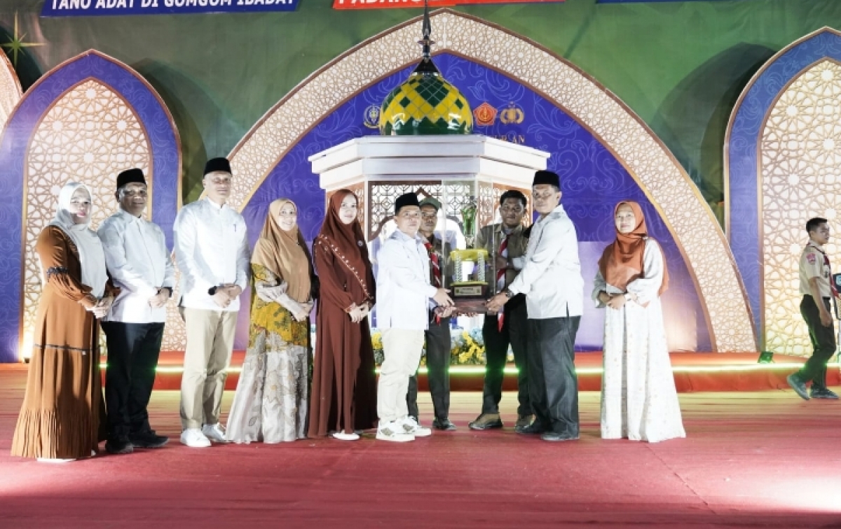 MTQN  XVI Tingkat Padanglawas Ditutup, Kecamatan Barumun Raih Juara Umum