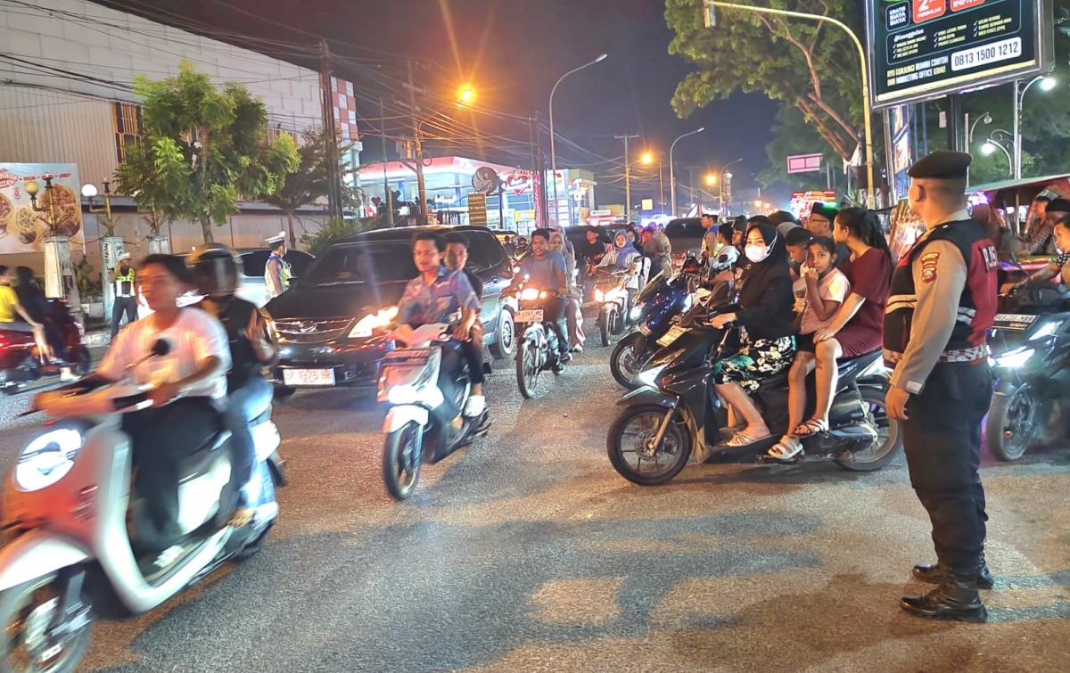Deli Serdang Gelap Gulita, Polisi dan Tim Gabungan Kepung Titik Rawan Cegah Kriminalitas Saat Blackout