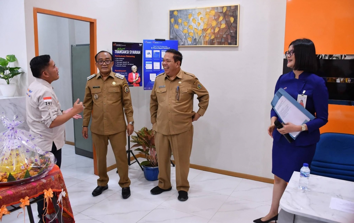 Bank Sumut Resmikan KCP Onan Baru, Wabup Samosir Dorong Penguatan UMKM