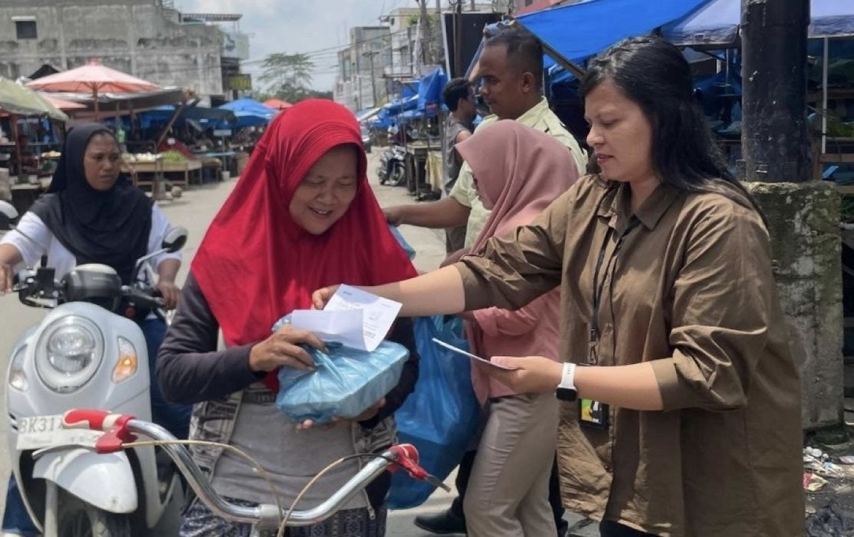 'Mengetuk Pintu Langit', Ratusan Karyawan Pegadaian Kanwil 1 Medan Turun ke Jalan Gelar Aksi Sosial