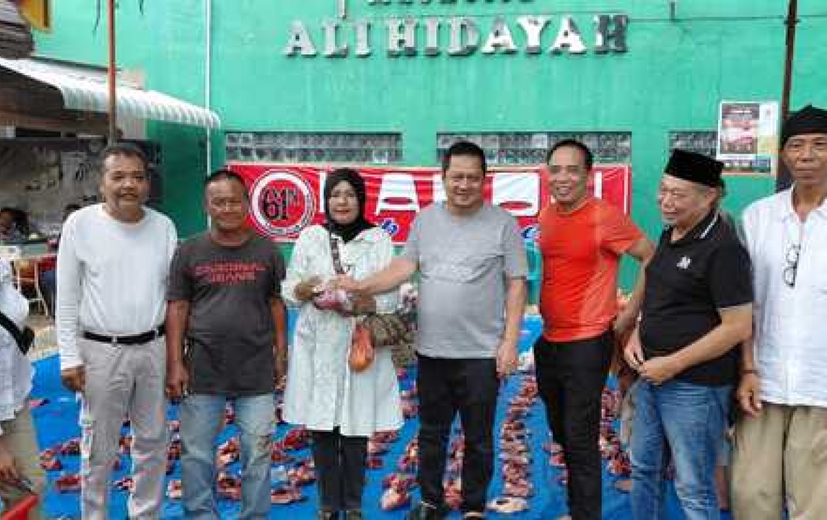 Rayakan Idul Adha 1447 Hijriah, Keluarga Besar Ladon Sembelih 8 Hewan Kurban