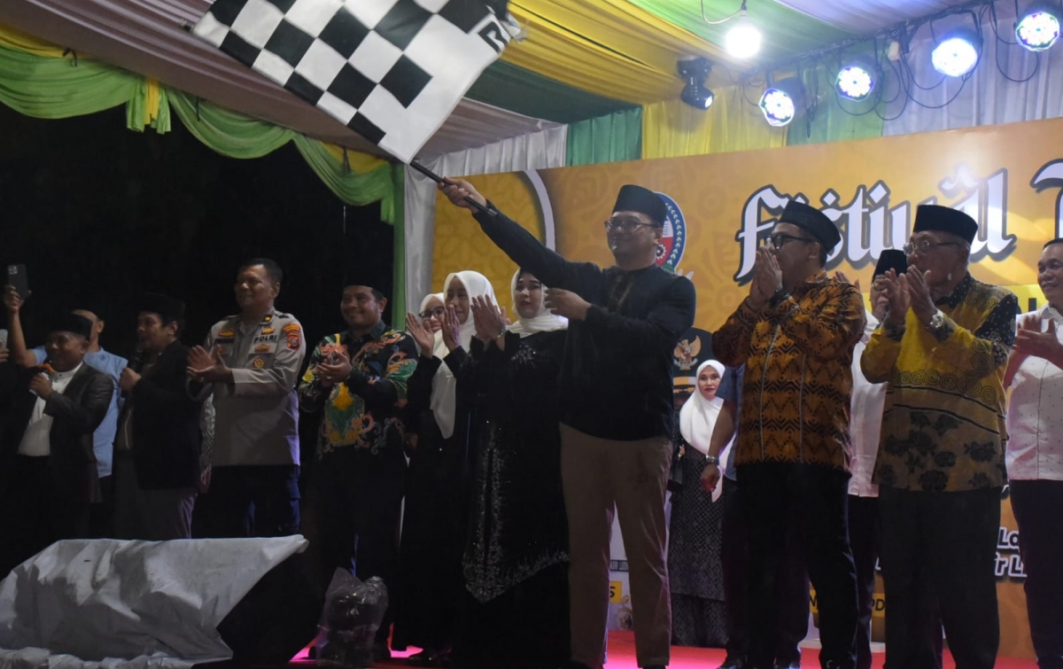 Bupati Pastikan Festival Takbir Akbar Hamparan Perak Masuk Agenda Tahunan Deli Serdang