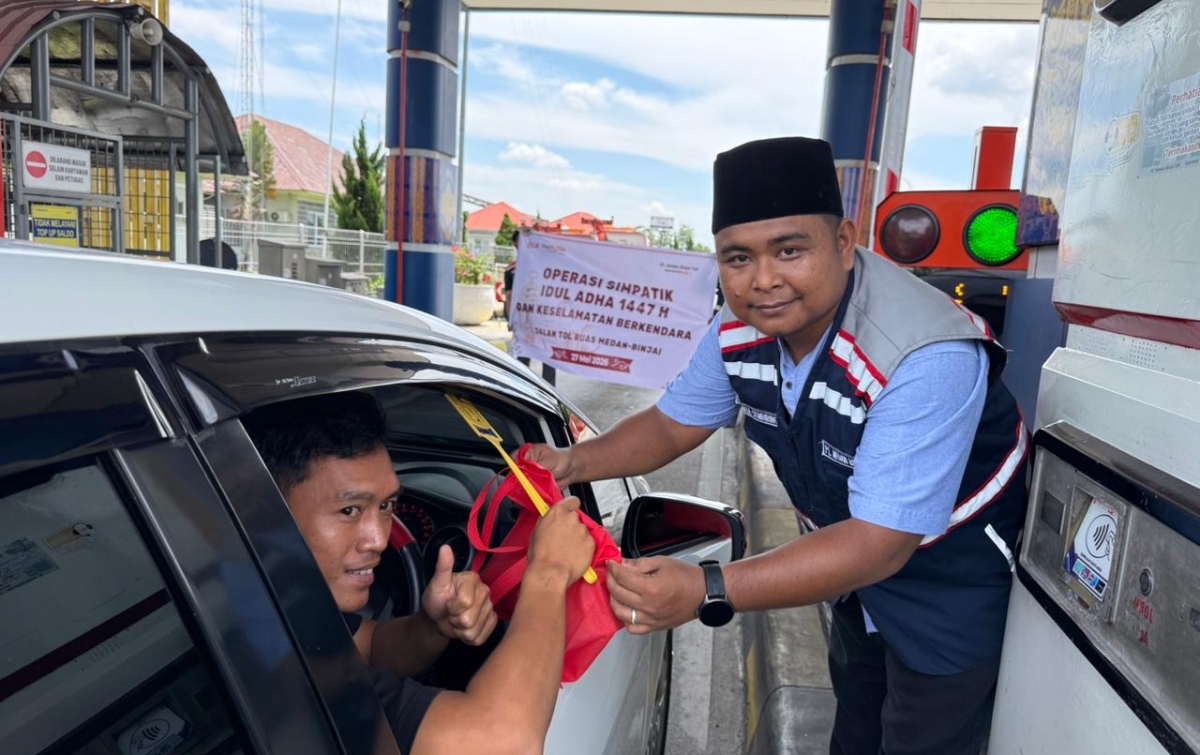 Libur Idul Adha 1447 H, Pengelola Tol Medan-Binjai Gelar Operasi Keselamatan Berkendara