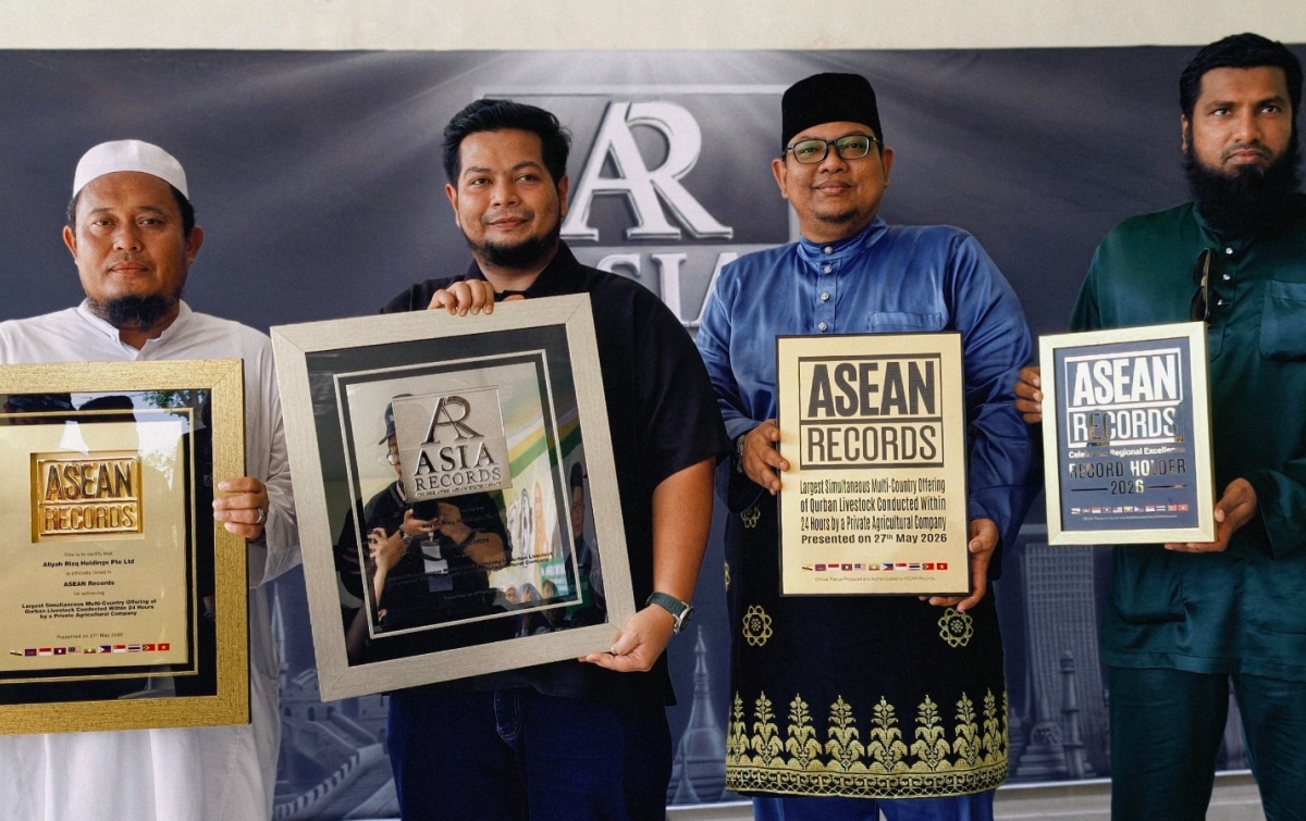 Cetak Sejarah Baru! Qurban 5.000 Ekor Aliyah Rizq Holdings dan Kejeruan Metar Bilad Deli XI Raih Rekor ASEAN dan ASIA