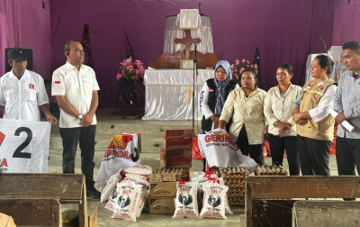 Salurkan Bantuan kepada Korban Bencana, Ketua Gerindra Taput: Perlu Dilakukan Audit Lingkungan