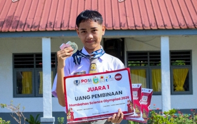 SMAN 2 Sidikalang Naik Daun, Habib Kudadiri Kalahkan Siswa SMA Unggulan