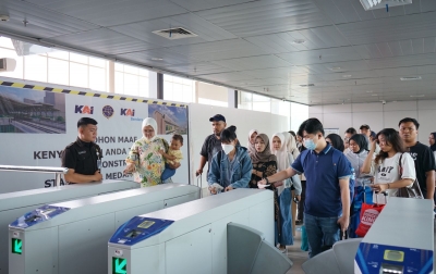 KAI Bandara Sumatera Utara Layani 49.715 Penumpang Selama Libur May Day 2025