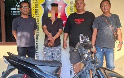 Gerak Cepat Polsek Bandar Huluan Ungkap Curanmor, Pelaku Ditangkap Bersama Motor Curian