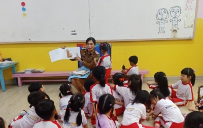 Lawan Dominasi Gadget, Kelurahan Pandau Hulu I Gencarkan Inovasi Literasi Dongeng
