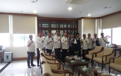 Terima Audiensi FPRB Sumut, Pj Sekda Provsu Ajak FPRB Bangun Kesadaran Mitigasi Bencana