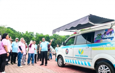 Deteksi Dini Kanker Serviks hingga ke Desa, Bupati Deli Serdang Luncurkan Mobil IVA