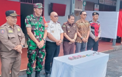 Lapas Pangururan Deklarasi Komitmen Bebas Handphone Ilegal, Narkoba dan Penipuan