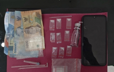 Ciduk Pria Asal Pegajahan, Polres Sergai Sita Paket Sabu dan Alat Hisap di Kota Galuh