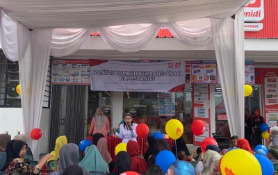 Wujud Kepedulian Kesehatan, Alfamidi Gelar Edukasi Tumbuh Kembang Anak di Stabat