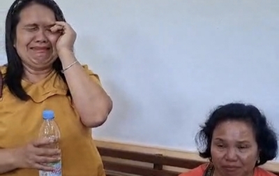Tangis Haru Orangtua Korban Penganiayaan Brutal Pecah Saat Hakim Putuskan Menolak  Permohonan Prapid, PS Cs