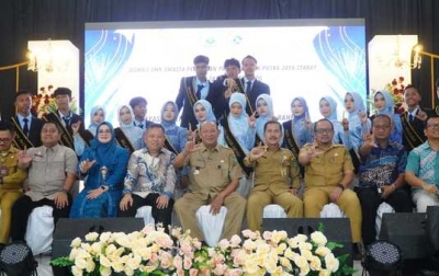 Hadiri Pelepasan Siswa-siswi Putra Jaya Jabal Rahmah Stabat, Afandin : Terus Semangat Mengejar Cita-cita