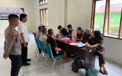 Sat Reskrim Polres Palas Limpahkan Tiga Tersangka Pencurian ke Kejaksaan