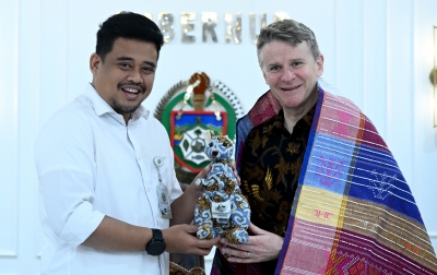 Bobby Nasution Promosikan Sumut ke Dubes Australia sebagai Gerbang Investasi Indonesia Barat