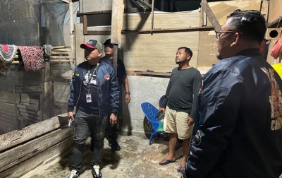 Berubah Fungsi Jadi Lapak Narkoba, Satres Narkoba Ciduk 3 Tersangka Narkoba Dari Kandang Ternak