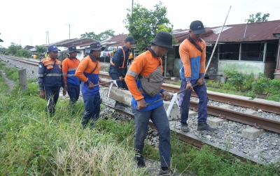 Sikat Habis Jalur Maut! KAI Sumut Rampungkan Penutupan 39 Perlintasan Rel Liar