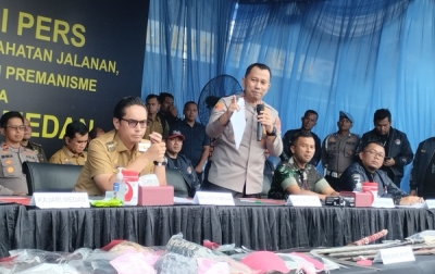 Belum Genap 8 Bulan, Kapolrestabes Sukses Turunkan Angka Kejahatan Kota Medan Sampai 16 Persen