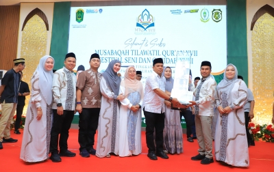 Kecamatan NA IX-X Raih Juara Umum Nasyid pada MTQ XVII dan FSQ XVIII Tingkat Kabupaten