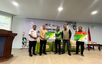 BPJS Ketenagakerjaan Gaet Ojek Online Medan dalam Gerakan Pejuang Aspal Sadar Jaminan Sosial