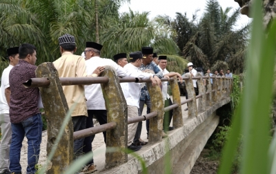 Berbiaya Rp 14 Miliar,  Pemkab Palas Akan Bangun Jembatan di Desa Batangbulu Baru