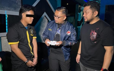 Gerebek THM Phantom, Polrestabes Ciduk Management Kantongi 8 Butir Ekstasi