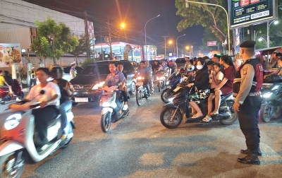 Deli Serdang Gelap Gulita, Polisi dan Tim Gabungan Kepung Titik Rawan Cegah Kriminalitas Saat Blackout