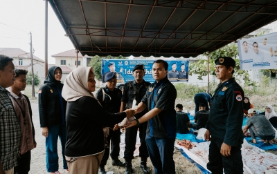 Rayakan Idul Adha, GP NasDem Sumut Sembelih 4 ekor Hewan Kurban
