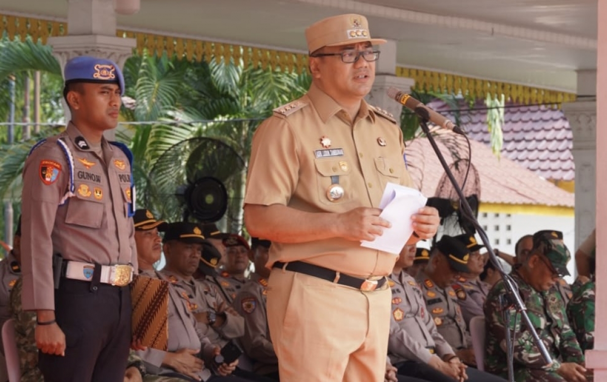 Jelang Pilkades Serentak, Bupati Deli Serdang Minta Personel Pengamanan Bertugas Secara Profesional-Humanis
